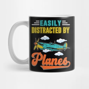 Easily Distracted by Planes Mug